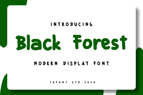 Black Forest: A Display Font That Breathes Quiet Confidence
