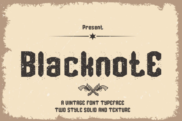 Blacknote: A Bold Display Font for Scroll-Stopping Marketing