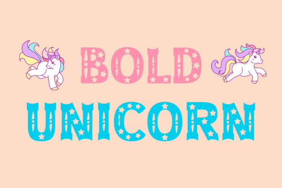 Bold Unicorn: A Playful Display Font for Editorial Design