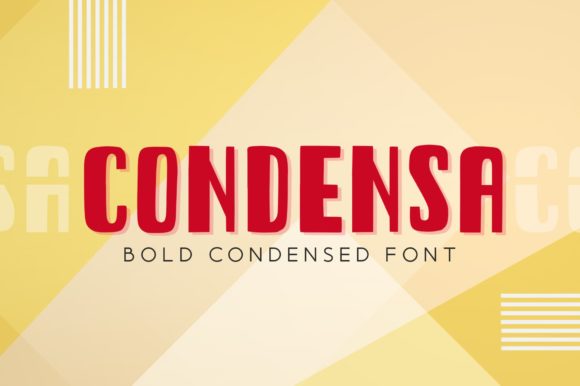 Condensa Font: Minimal & Playful Branding for Small Businesses