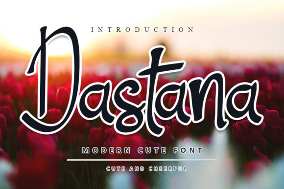 Dastana: A Bold, Modern Display Font for Digital Branding