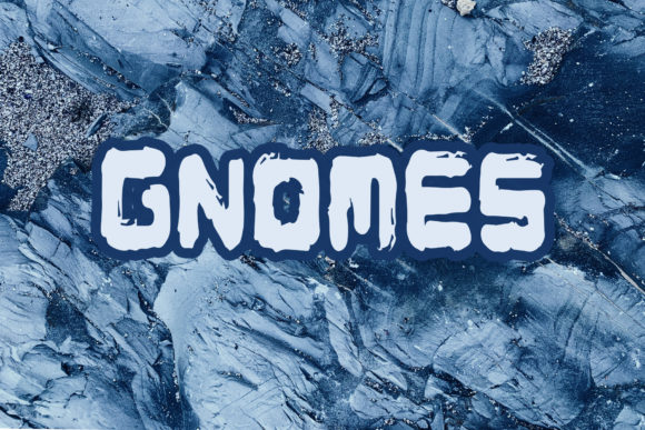 Gnomes: A Display Font for Dynamic Branding and Digital Creativity