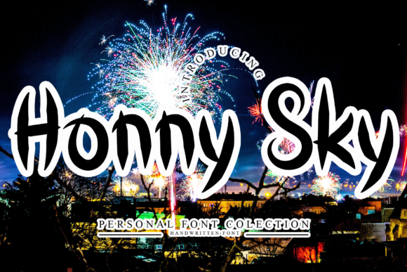 Honny Sky: A Display Font That Makes Your Campaign Stand Out