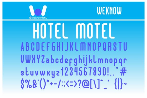 Hotel Motel: The Font That Elevates Your Brand