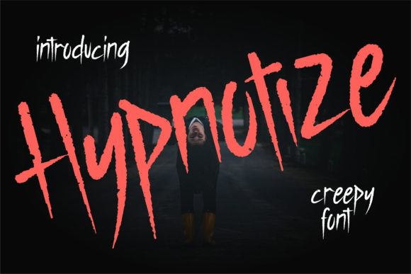 Hypnotize: A Dramatic Display Font for Handmade Magic