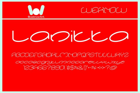 Lanitta: A Playful Display Font That Makes Handmade Designs Shine