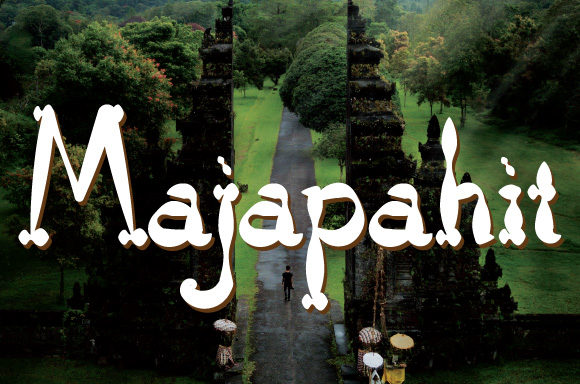 Majapahit: A Display Font That Makes Your Campaigns Instantly Recognizable
