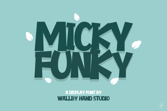 Micky Funky: A Playful Display Font with Editorial Heart