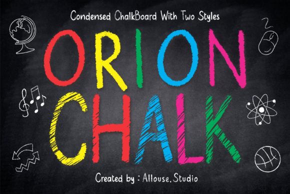 Orion Chalk: A Display Font That Feels Like Playtime