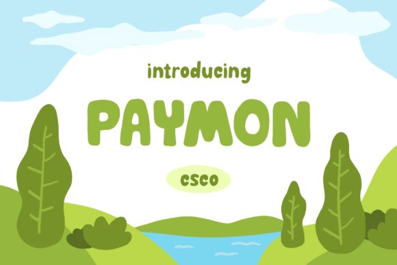 Paymon: A Display Font That Elevates Editorial Design