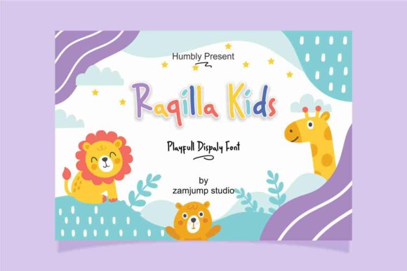 Raqilla Kids: A Playful, Professional Display Font for Small Brands