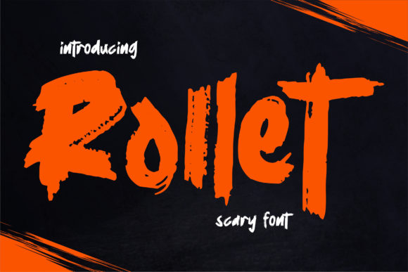 Rollet: A Bold Display Font for Memorable Branding