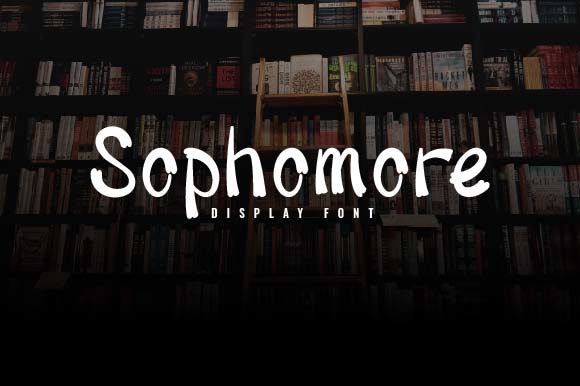 Sophomore: A Display Font That Makes Your Campaigns Stand Out