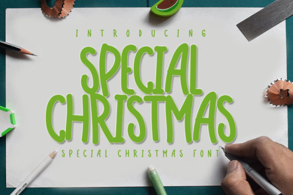 Special Christmas Font: A Clean Display Typeface for Holiday Campaigns