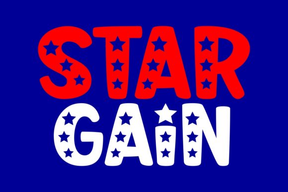 Star Gain: A Whimsical Display Font That Delivers Joy