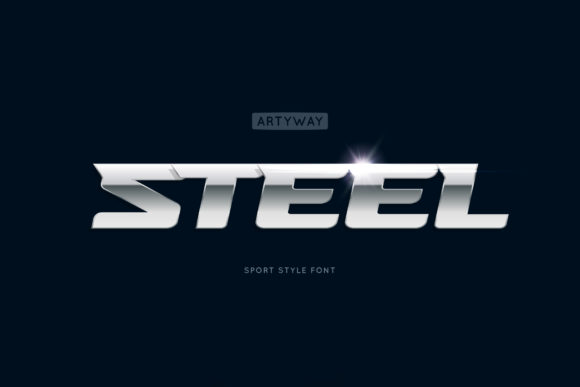 Steel Font: A Bold, Trustworthy Display Typeface for Small Businesses