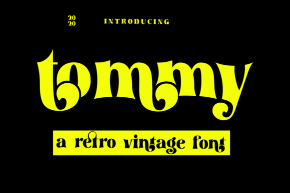 Tommy: A Bold Display Font That Makes Your Message Instantly Clear