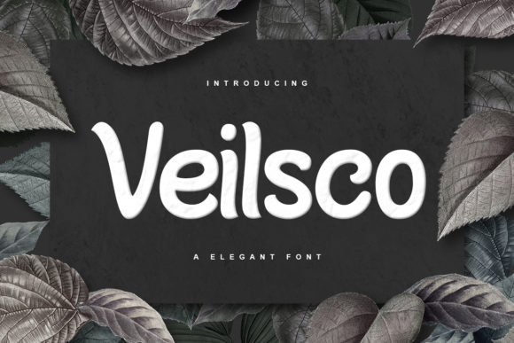 Veilsco: A Fresh Display Font for Modern Web Design