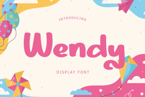 Wendy: A Playful Display Font That Elevates Kid-Focused Web Design